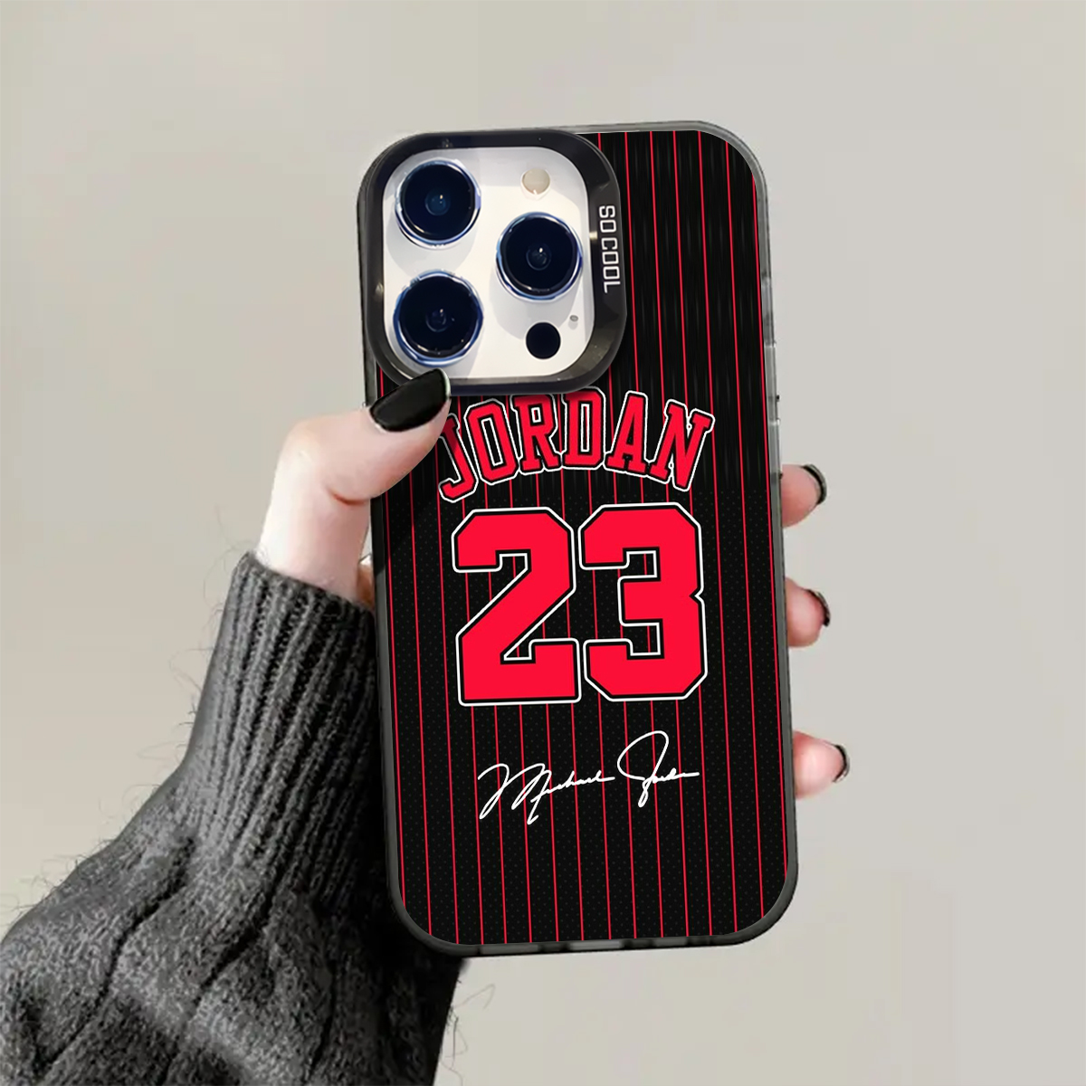 Jordan 23 Jersey Fold Phone Case for IPhone 16/16 Pro/16 Plus/16 Pro Max 15/14/13/12/11/x/xs/xr/xs max,Shopping Festivalt Essential