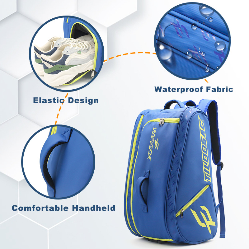 Tennis Bag and Racketball Bag - Tennis Bags for Women and Men to Hold Tennis Racket, Racquetball Racket, Pickleball Paddles and Other Equipment or Gea