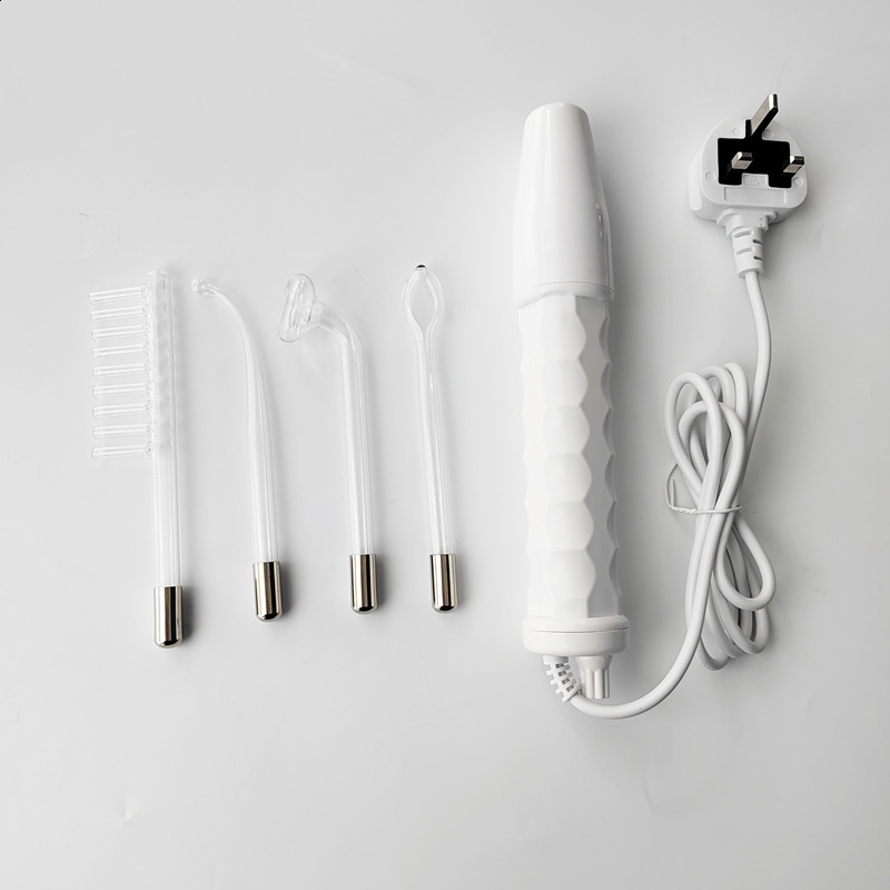 Portable high-frequency electrotherapy beauty equipment spot removal skin care hydrotherapy genuine leather 4 violet ray stick 241014