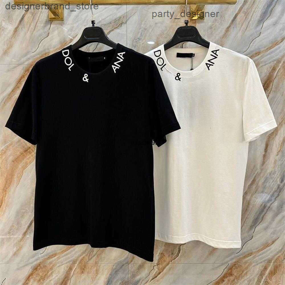 italybrand tees milan mens womens designer and s t shirt luxury black white 100 cotton flawless correct letter print graphic s dolcegabannas dolces gabbanalies Q7U8
