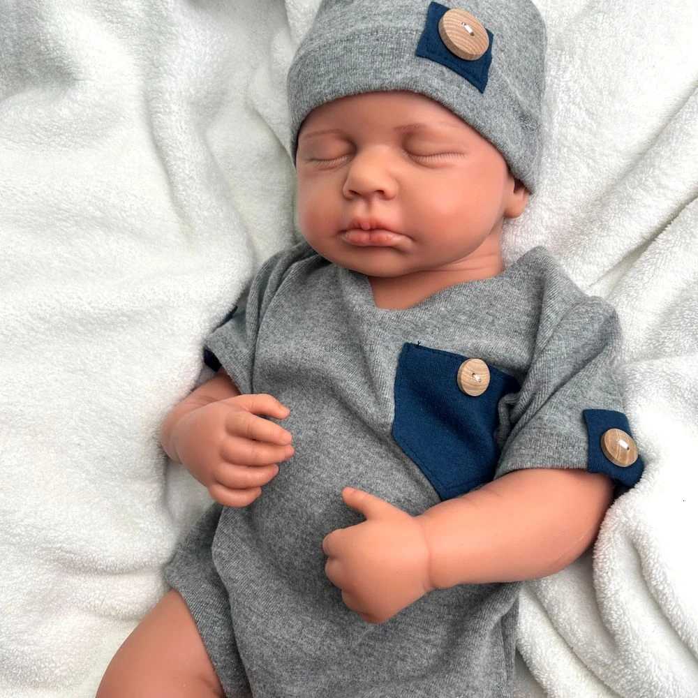 20 Inch Heng Silicone Reborn Baby Girl Boy Cuddly Washable Newborn Doll for Depression Loneliness Support Collection Toy Z250818