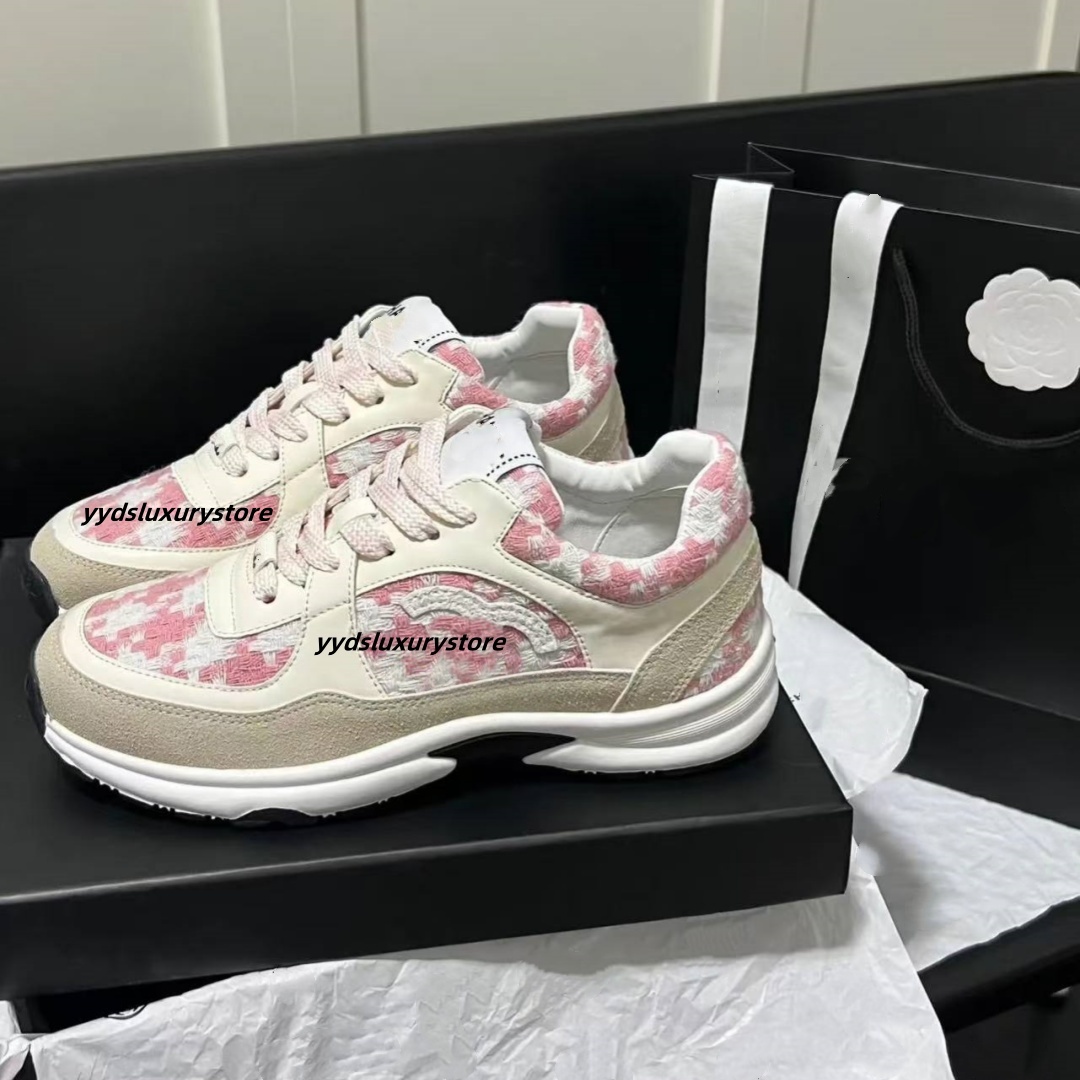 2025SS Designer Shoes Luxury Casual Shoes Women's High-Quality Sports Shoes for Outdoor Leisure Travel and Campus Thick Soles Comfortable Top Quality Casual Shoes