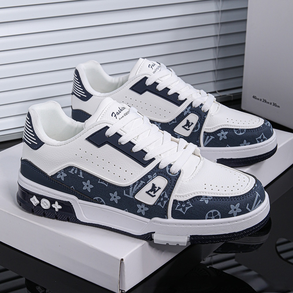 Designer Men's Shoes 2025 New Style Fashionable Classic Breathable soft-soled anti-slip sports Casual shoes Versatile sneakers Free shipping 55