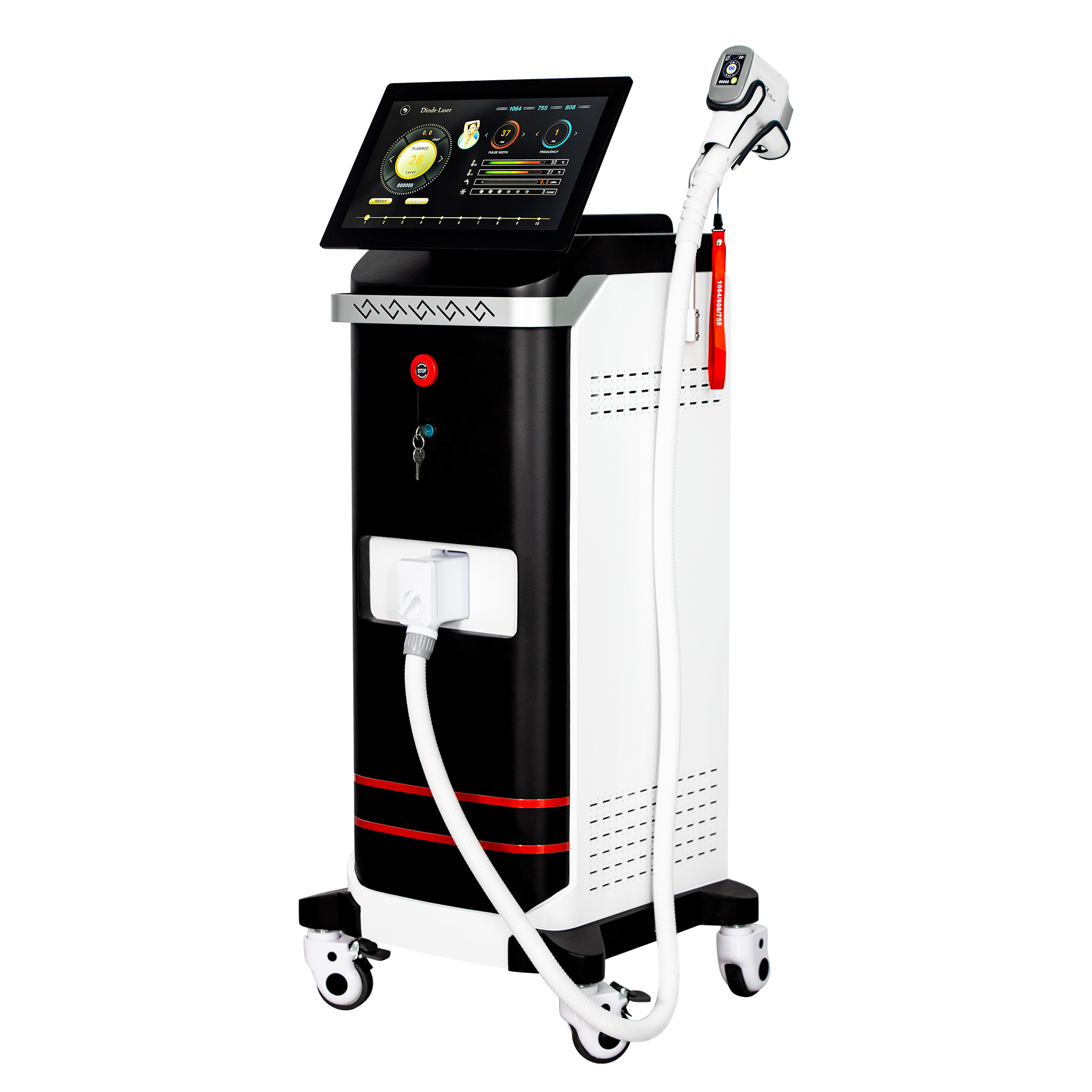 3500W Titanium Ice Platinum Diode 755nm 808nm 1064nm 3 Wavelength Laser Machine Painless Diode Hair Removal Machine