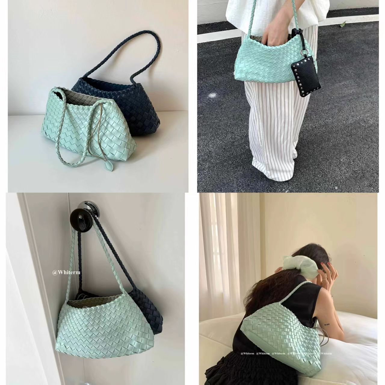 Designer Luxury Bag Bag Handwoven Dumpling Bag For Women 2025 New Niche Vintage Underarm Bag Single Shoulder Handbag Basket Bag