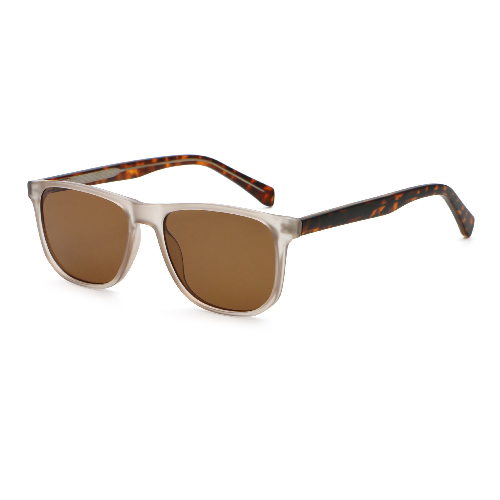 Square Vintage Sunglasses for Women Fashion OV5189 Driving Transparent Acetate Retro Polarized Sun Glasses Men Sunglass 240530