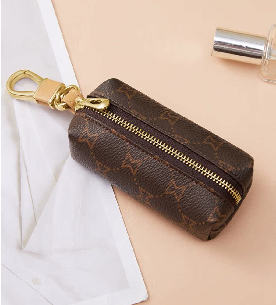Car Key Bag Womens Large Capacity Key Protective Cover Multifunctional Key Storage Bag Key Bag Women 250818
