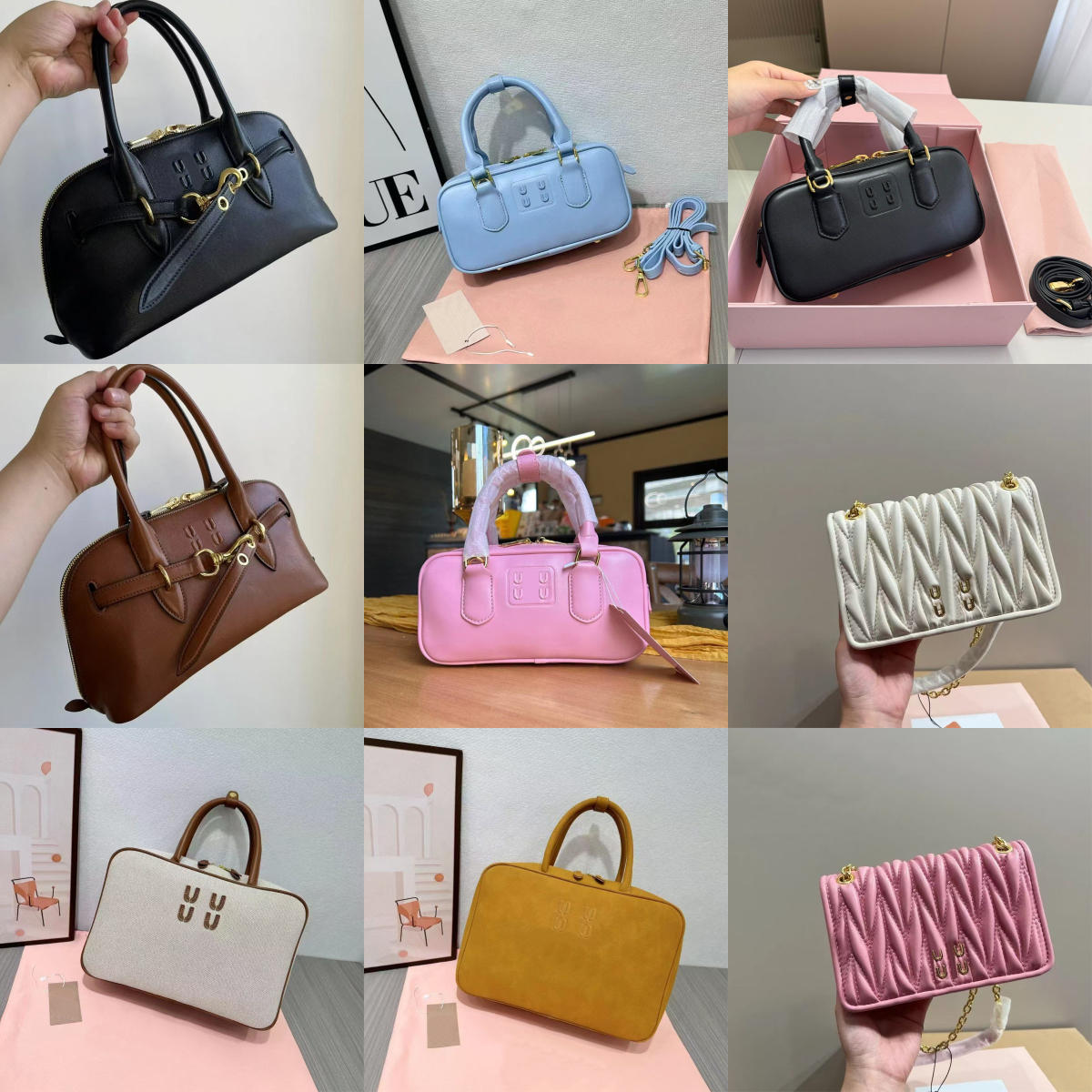 Designer Leather Handbag Fashion Men Women Shopping Totes Womens Shoulder Bags Cross Body Vintage Handbag For Women Brand Shoulder Bag