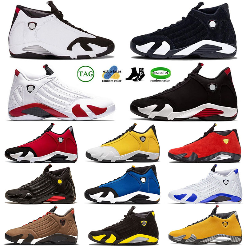 14 14S Basketball Shoes Men Black Toe Reverse Ferrar Ginger Gym Red Hyper Royal Last Shot Candy Cane Thunder Red Man Sport Trainer Sneakers