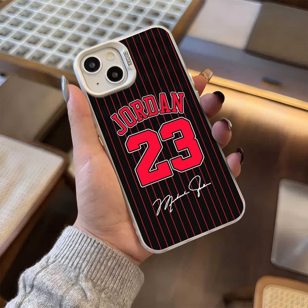Jordan 23 Jersey Fold Phone Case for IPhone 16/16 Pro/16 Plus/16 Pro Max 15/14/13/12/11/x/xs/xr/xs max,Shopping Festivalt Essential