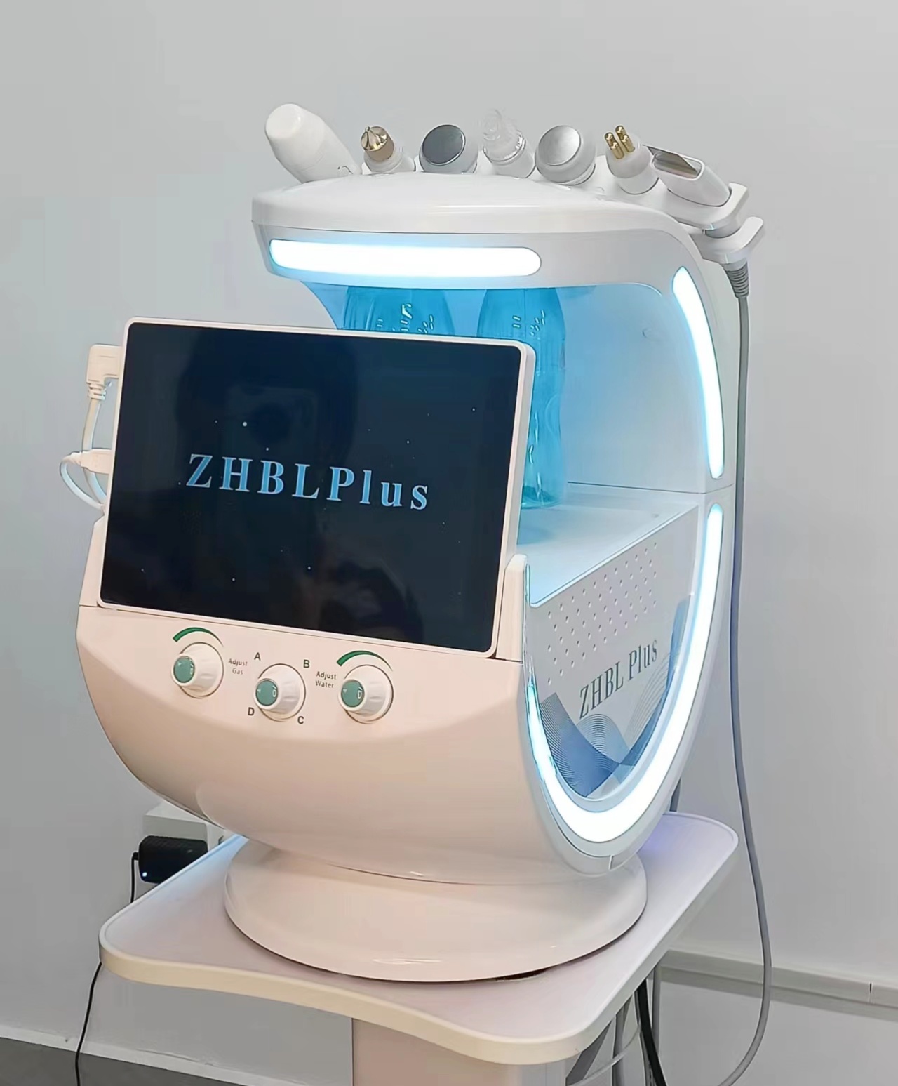 Smart Ice Blue Facial Treatment Machine Hydrofacial 7 in 1 Professional Portable Dermabrasion