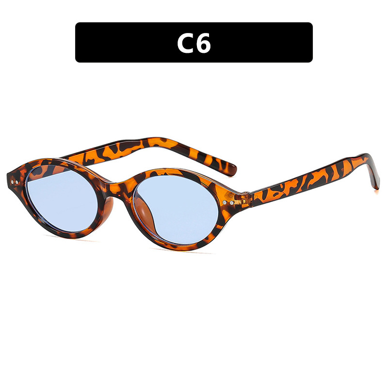 2025 Mini Cat Eye Nerd Sunglasses for Women UV400 Micro Frame Fashion Shades Retro Stud Accent Sun Glasses