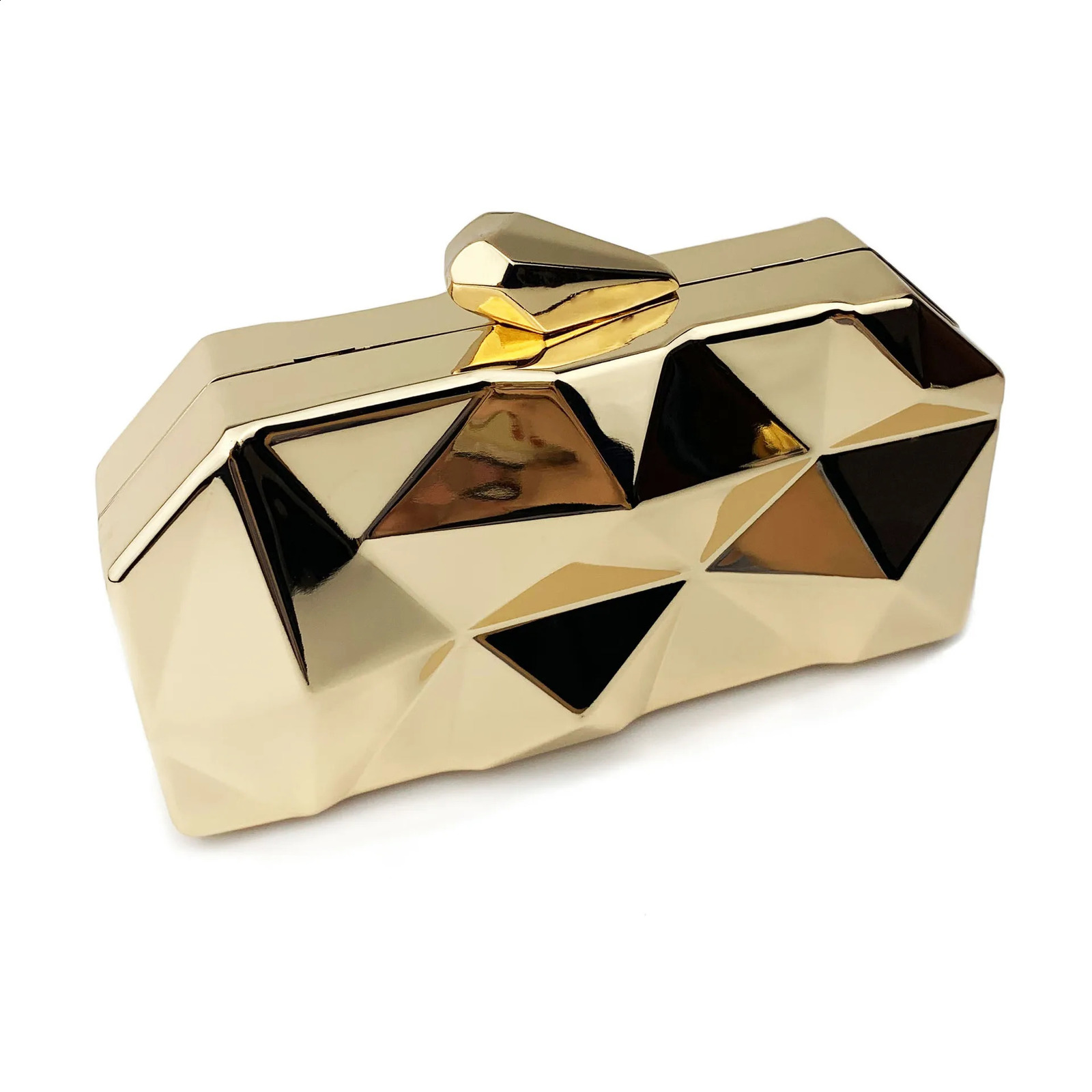 Metal Irregular Concave and Convex Crowd Banquet Dress Handheld One Shoulder Crossbody Womens Bag 250815