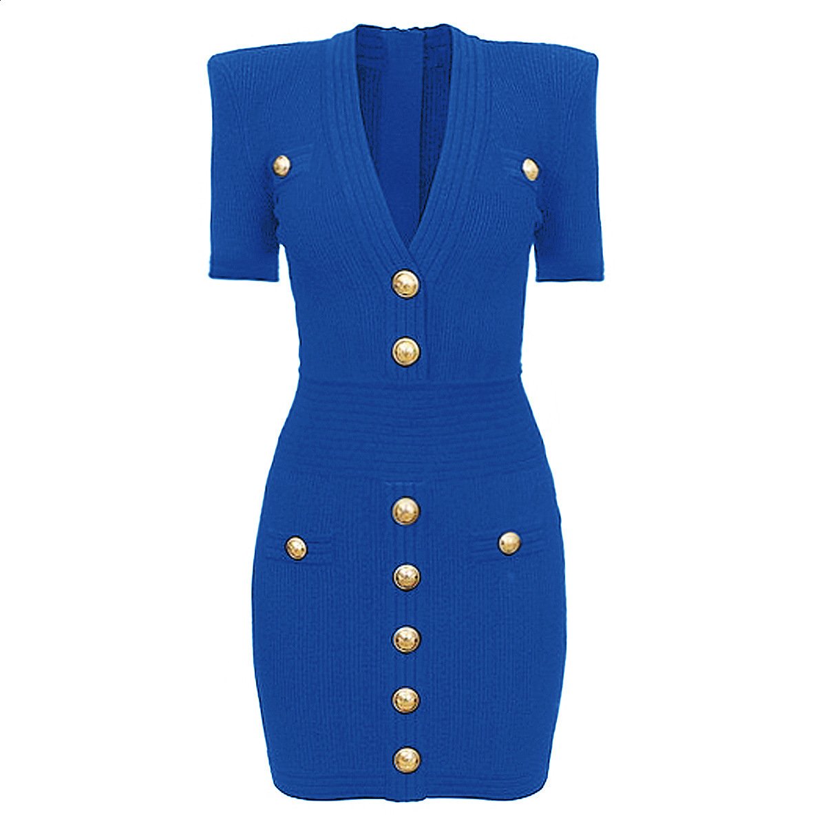 2025 Summer Korean Style Womens Fashion Small Fragrance French Style Short Sleeve A-line Slim Knitted Dress For Women 250718