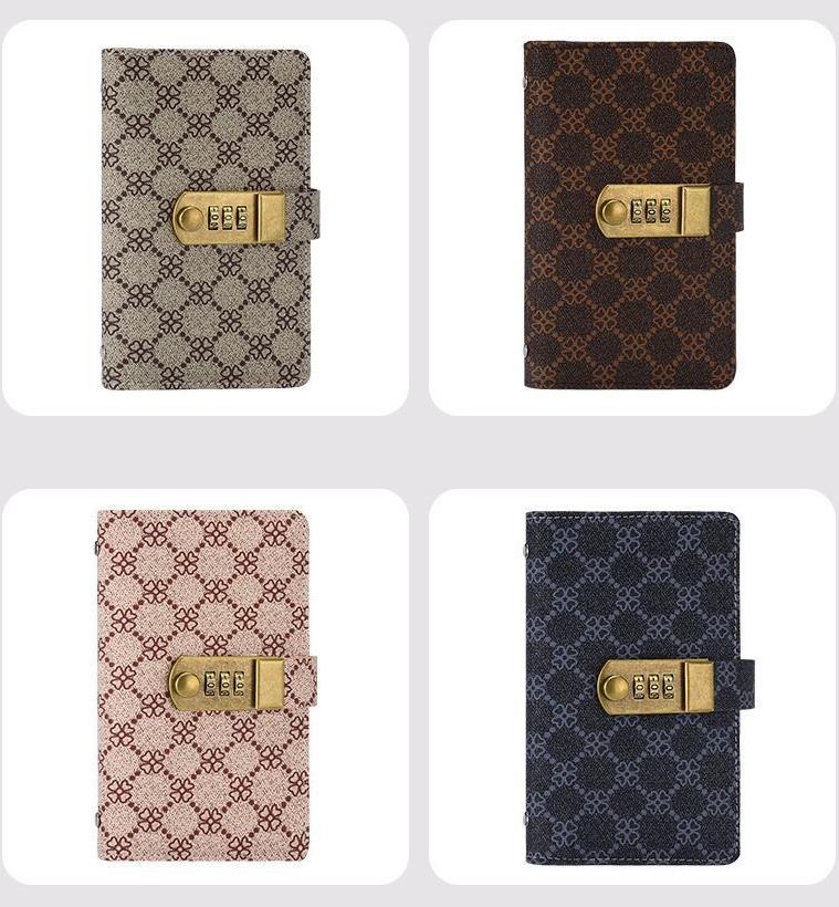 With Password Lock 100 Envelopes Money Saving Challenge PU Save Money Collection Book Portable Large Capacity 250818