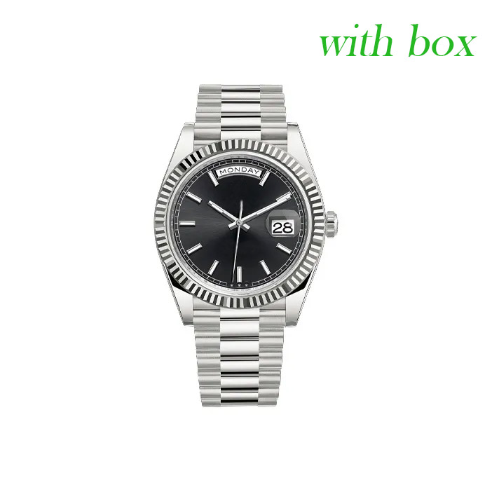 Mens watch 41mm/36mm Automatic Calendar Watches With Box and Papers 904L stainless steel strap Luminous Sapphire wristwatches Luxury designer montres