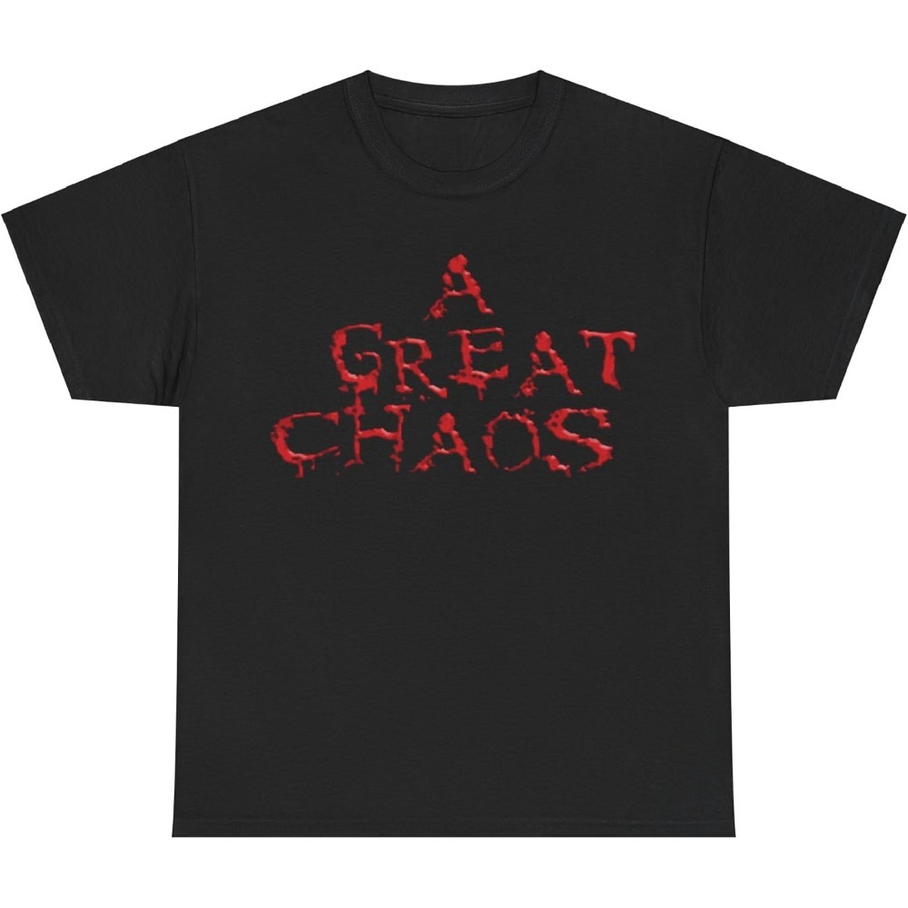 Ken Carson A Great Chaos Tour Merch Short Sleeve T Shirt Women Men Harajuku Aesthetic Graphics Tshirt Cotton Tees Streetwear