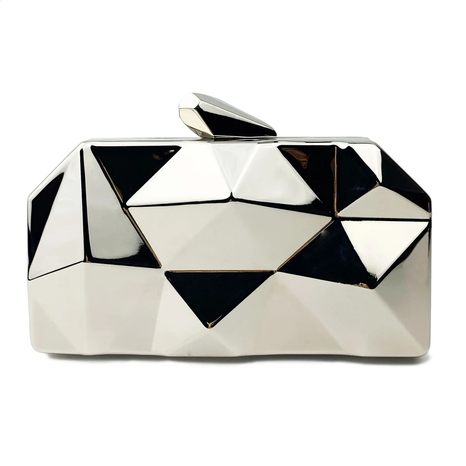 Metal Irregular Concave and Convex Crowd Banquet Dress Handheld One Shoulder Crossbody Womens Bag 250815