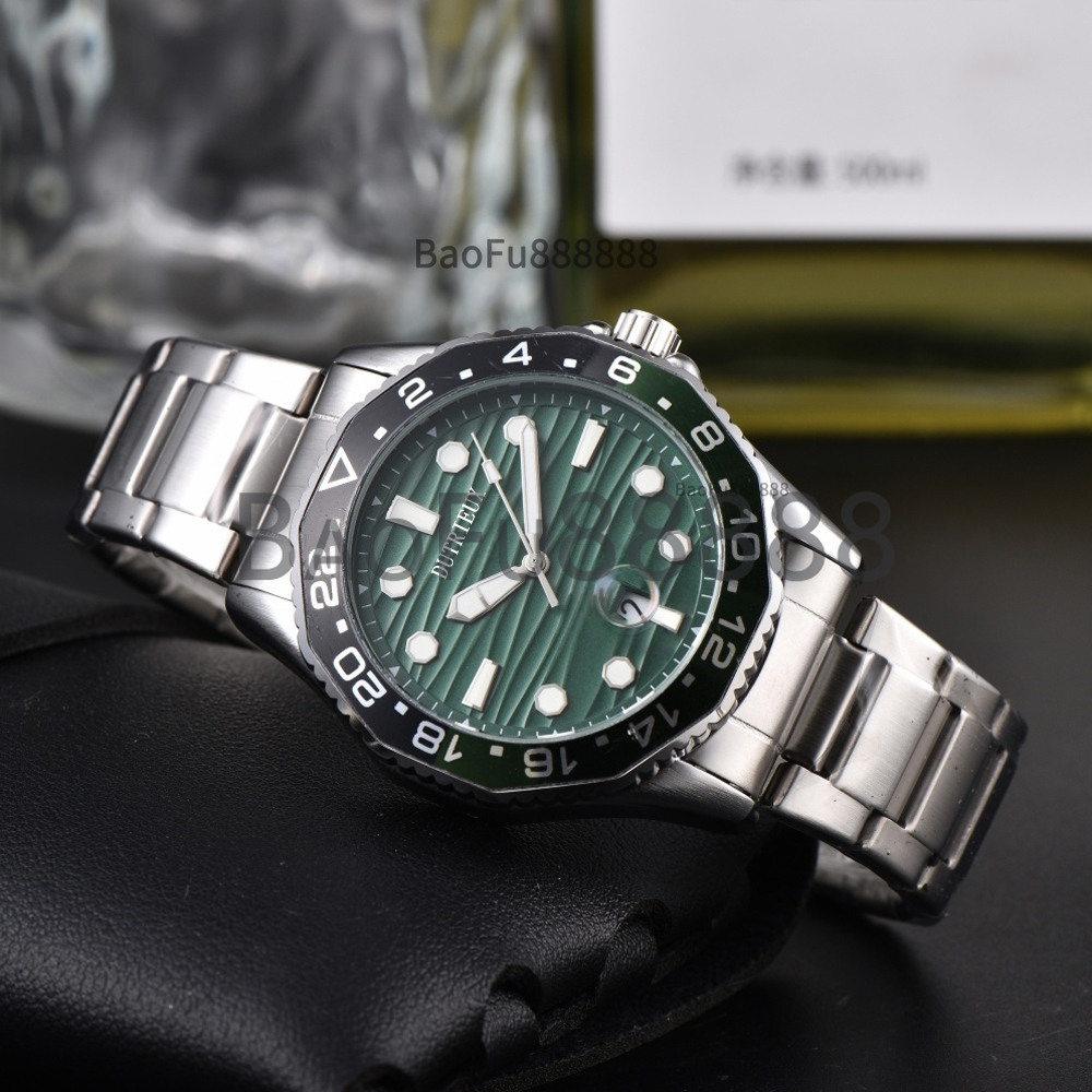 Newly Sport Quartz Wristwatch Luxury Watches for Men Automatic Date Rubber Strap Daily Business Designer Hot Watch Fashion Male Clocks for Gift Wholesale