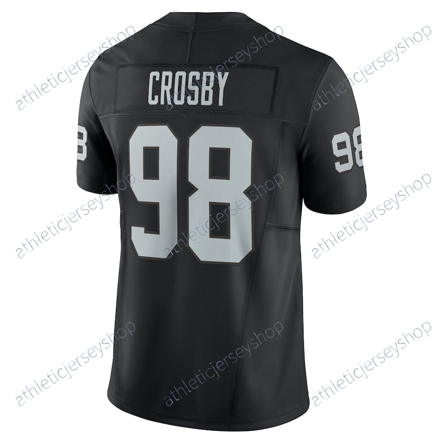 98 Crosby Football Jerseys Embroidery Custom Garoppolo Hoyer Abdullah Bolden Brown Jacobs McCormick Walter White Johnson Adams Carter Cole Sr. Meyers 