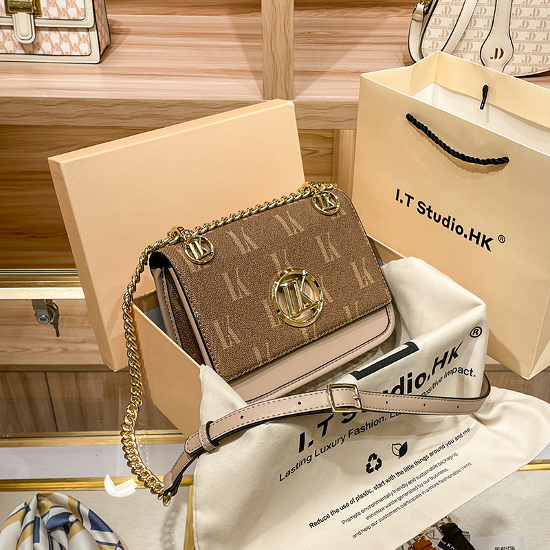 LORDLY KNACK Leather Flap Bag - Style Handbag for Women, Large Capacity Z260124