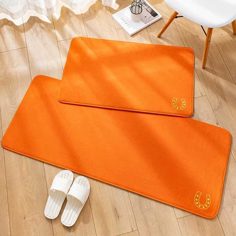 Nordic Fashion Strip Bedroom Bedside Mats Living Room Door Rugs Kitchen American Style Carpet Balcony Thick Plush Comfortable S250818