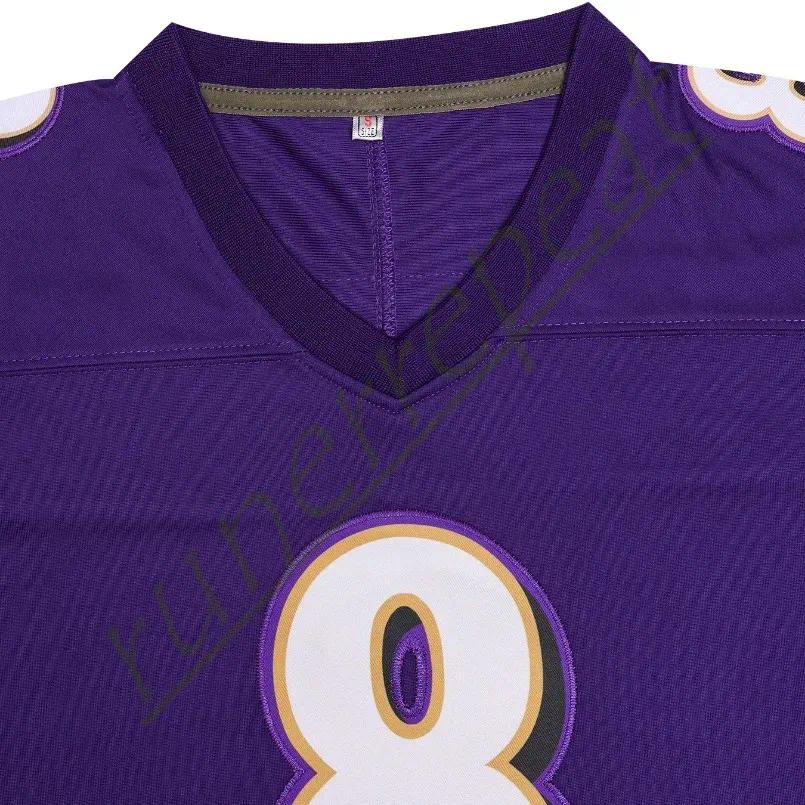 Derrick Henry Football Jerseys Lamar Jackson Zay Flowers Justin Tucker Mark Andrews Isaiah Likely Beckham Jr. Marlon Humphrey Embroidery Custom33