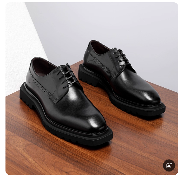 Men's shoes, high-end wedding shoes, lace-up, for weddings, made of cowhide, suitable for workwear, European sizing