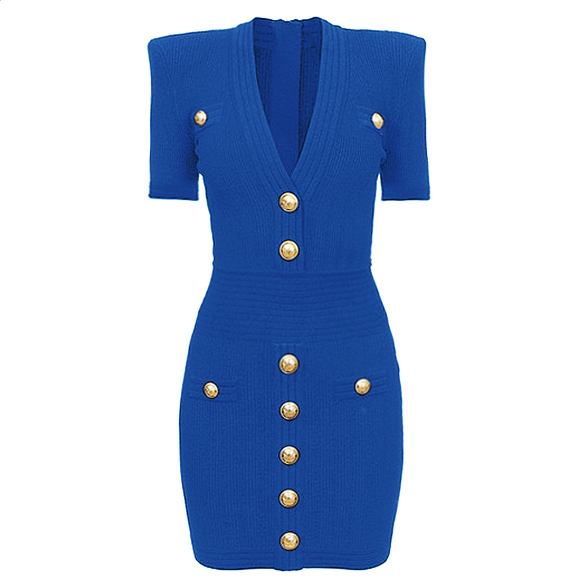 2025 Summer Korean Style Womens Fashion Small Fragrance French Style Short Sleeve A-line Slim Knitted Dress For Women 250718