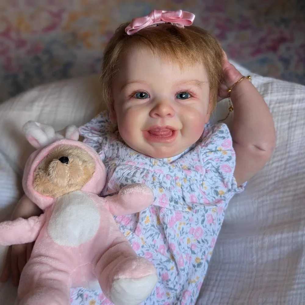 19-inch Harper Baby Doll - Lifelike Reborn Limited Edition Newborn Soft Touch Restic Collectible Toy W250818
