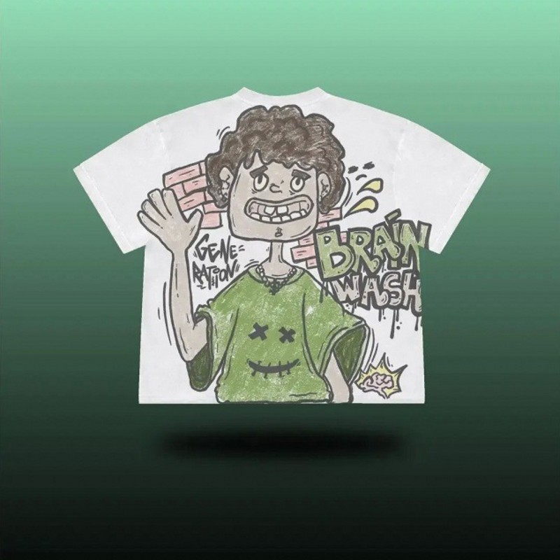 Men's T Shirts Y2K Harajuku Spider web Shirt Summer Woman Tees Loose Hip Hop Gothic Graphic Print Oversized Tshirt Punk Short Sleeved Streetwear 