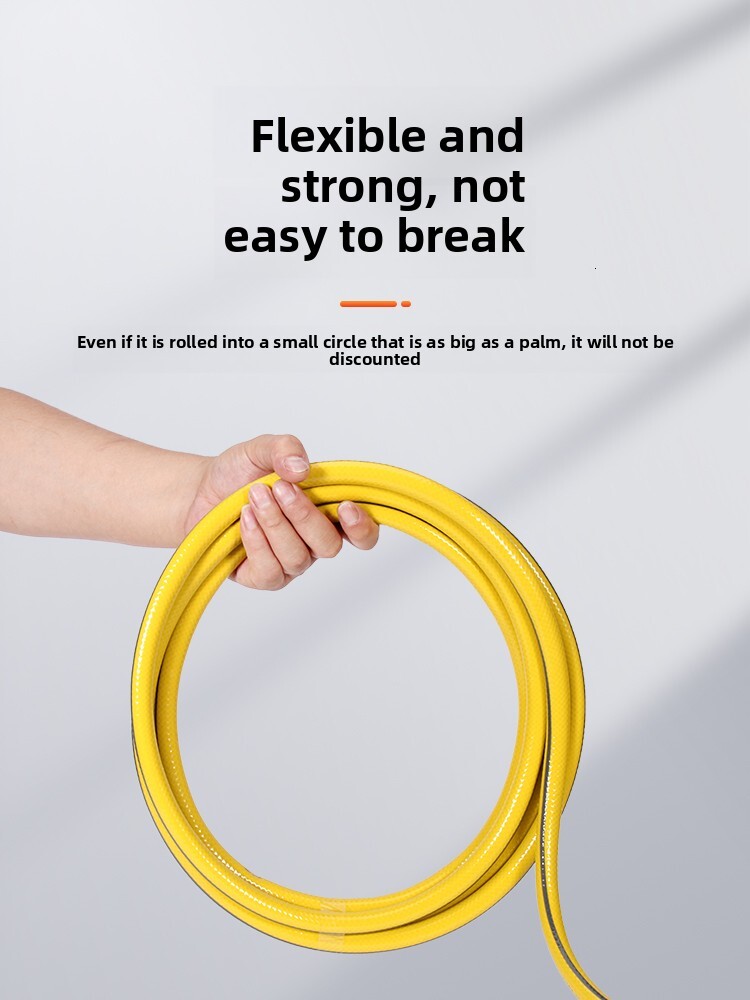 Durable Household 1/2" 3/4" Car Wash High Pressure Explosion-Proof Plastic Anti-Freeze PVC Water Hose