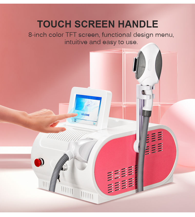 OPT 3 Wavelength Portable Hair Removal Laser Machine Professional Equipment For Painless Hair Removal And Skin Rejuvenation HOT