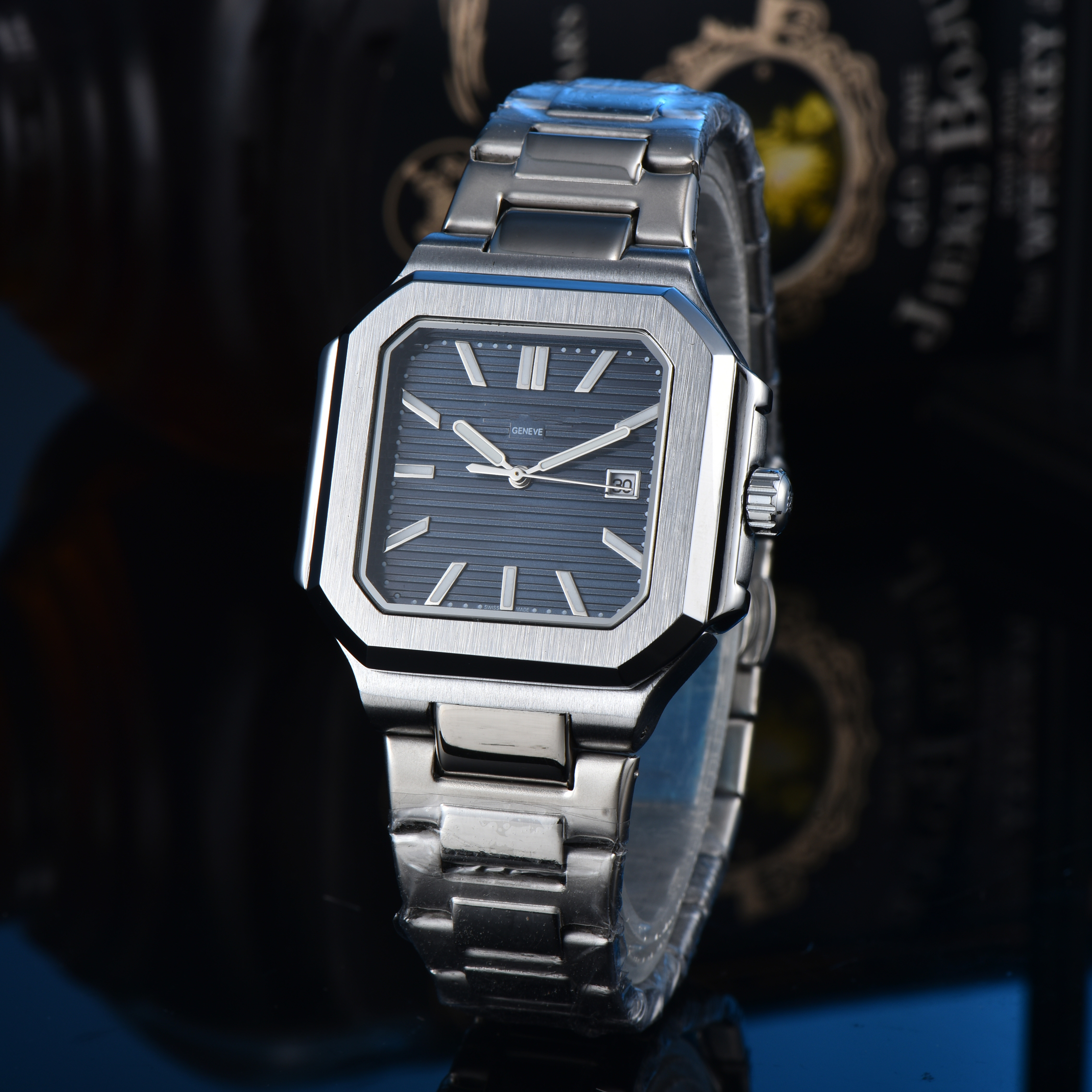 Top Men Women quartz wrist-watch classic CUBITUSSITY Automatic quartz watchs high-quality Modern watch stainless steel Wristwatches Montres -bracelets Uhren