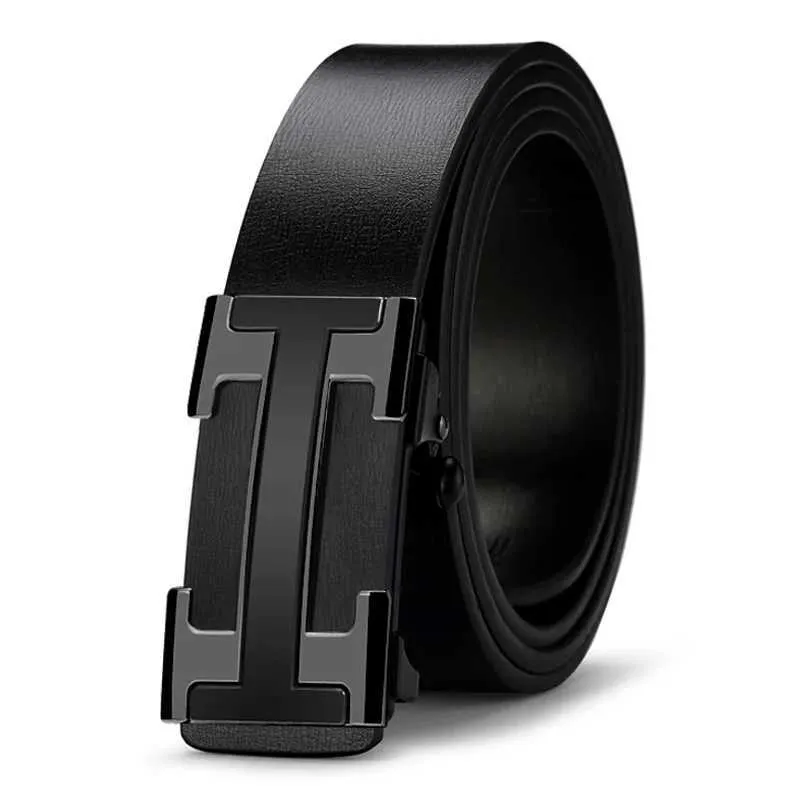 designer leisure famous brand belt mens top-level high-quality leather belt luxury belt M metal authentic width 34mm