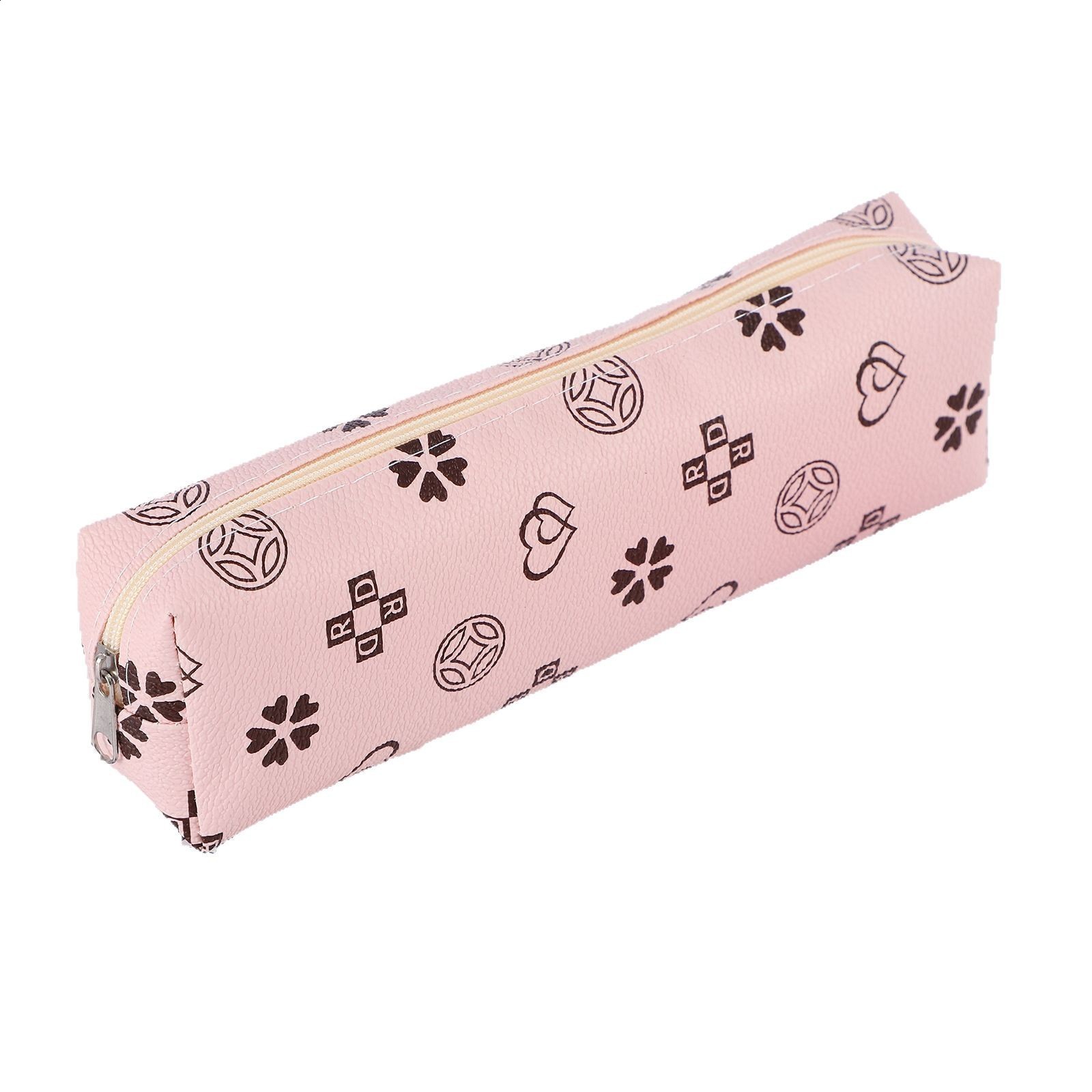 Creative Style Pencil Case Multi-color Pattern Cover Stationery Bag Wear-resistant Large Capacity Stationery Storage Bag 250818