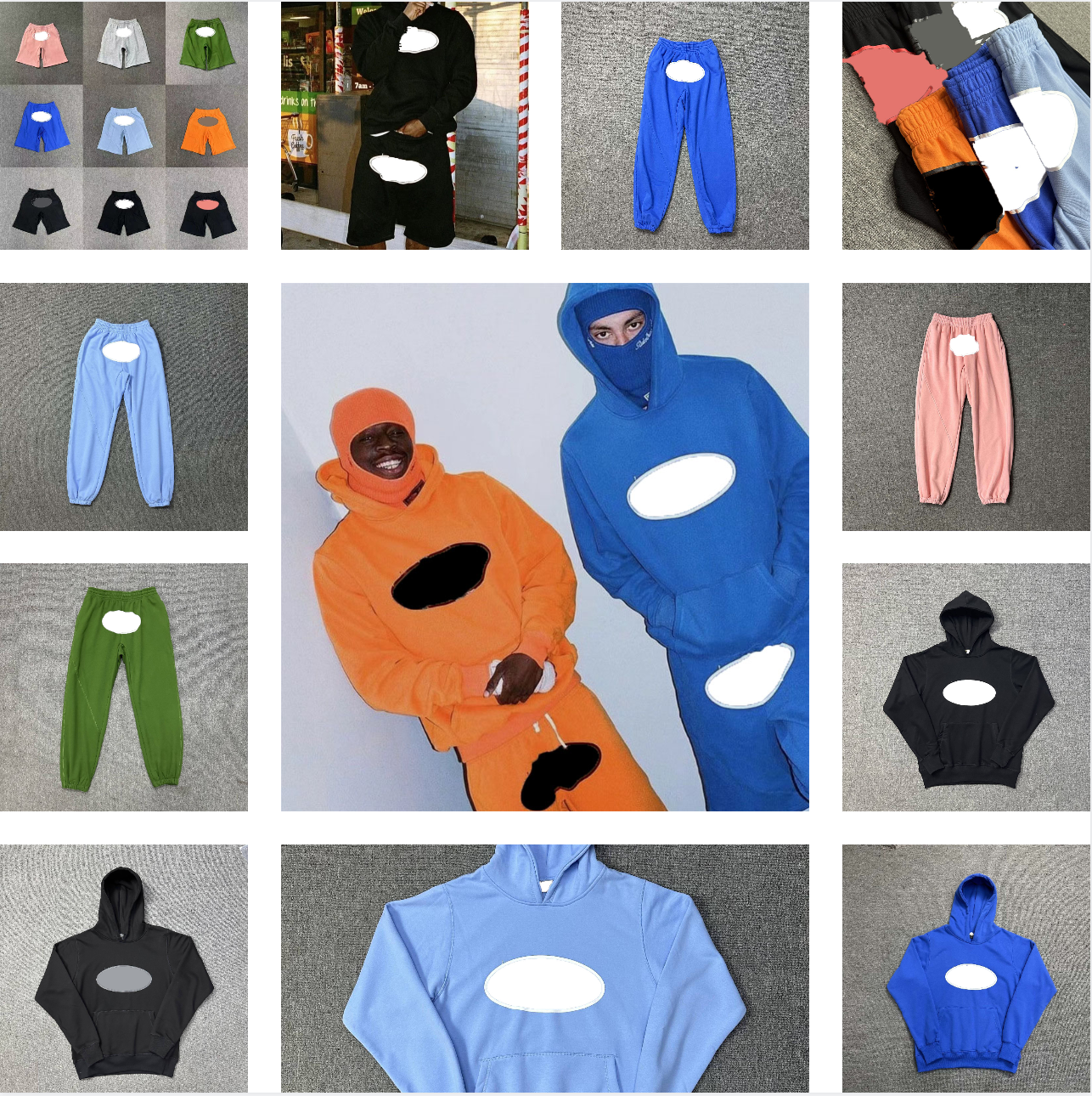 Designer Hoodies & Sweatshirts Men's Hoodies Printed summer cotton casual trendy brand hip-hop five quarter shorts men's pure cotton Pure cotton jacket