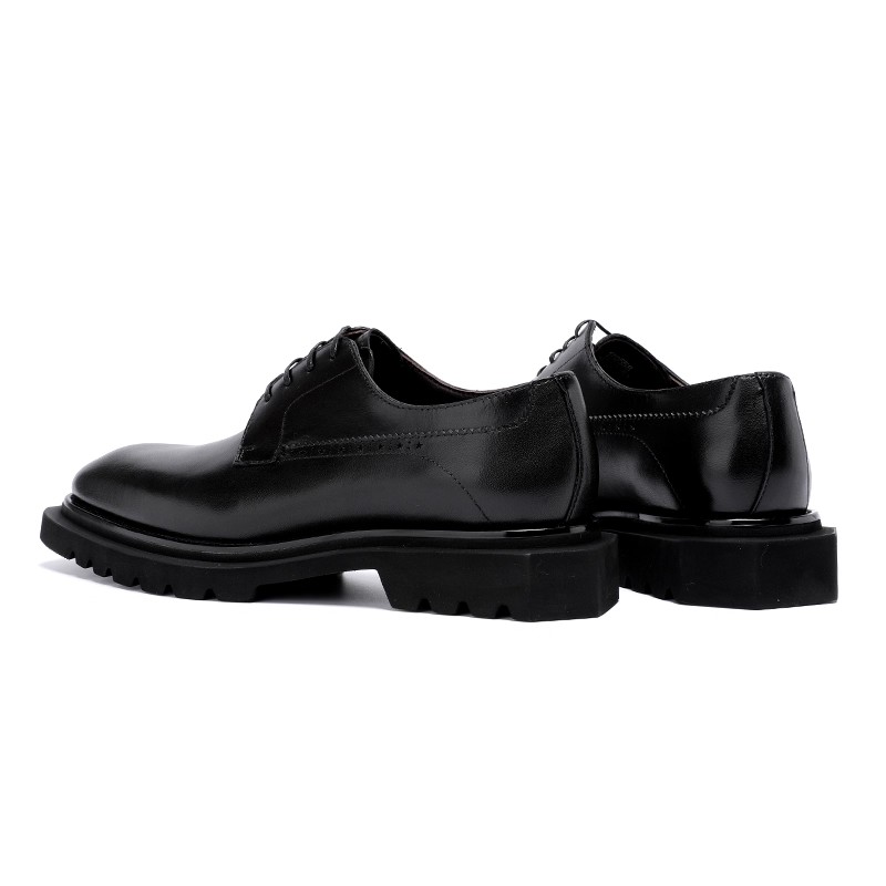 Men's shoes, high-end wedding shoes, lace-up, for weddings, made of cowhide, suitable for workwear, European sizing
