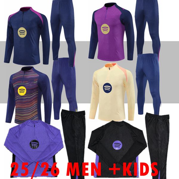 2025 2026 adult kids tracksuit jacket hoodile LAMINE YAMAL BaRcAes soccer jerseys camiseta de futbol Special RAPHINHA LEWANDOWSKI 24 25 26 PEDRI GAVI men kids kits