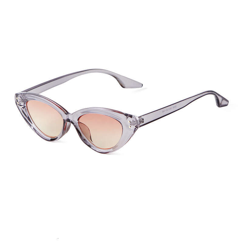 Luxurious Sunglasses Triangle Cat Eye Men Narrow Designer Sunglasses Versatile Frame Sun Glasses for Women Summer High-End Feel
