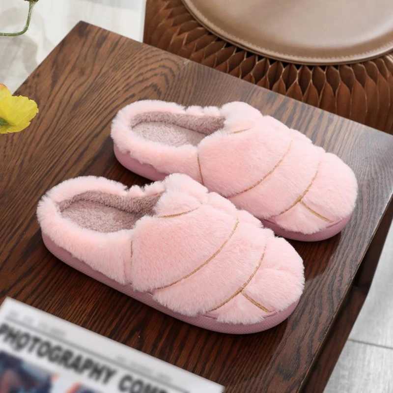 Fluffy Wens Slippers He Winter Casual Designer Wan Shoes Flat Plush Warm Indoor Elegant Fuzzy Fur Slides Fion Y250818