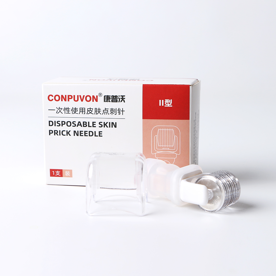 Conpuvon Precision Microneedling Device Hydra Roller with Direct Serum Vial Attachment for Skin Care