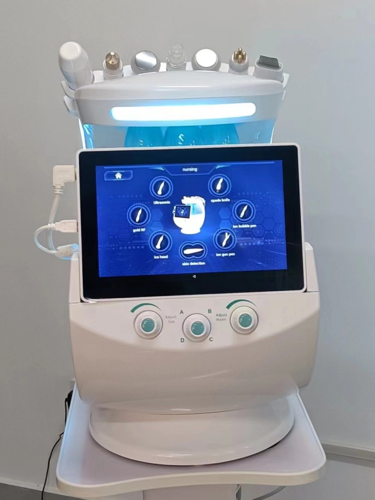 Smart Ice Blue Facial Treatment Machine Hydrofacial 7 in 1 Professional Portable Dermabrasion