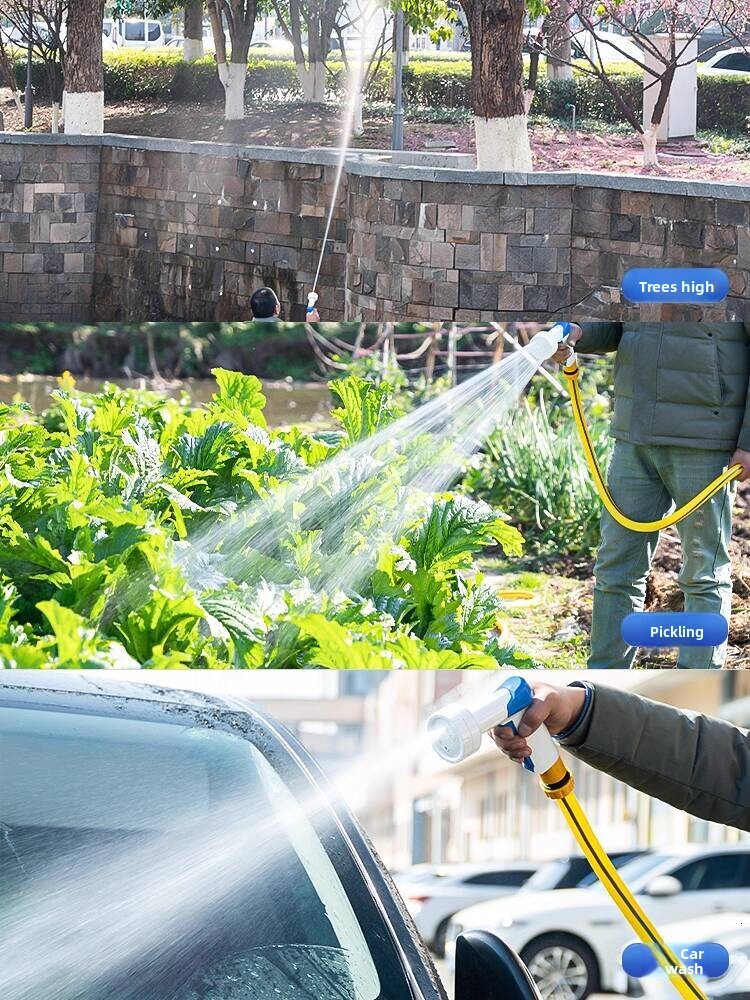 Gun Sprinkler Tool for Plants and Vegetables Home Hose Garden Watering