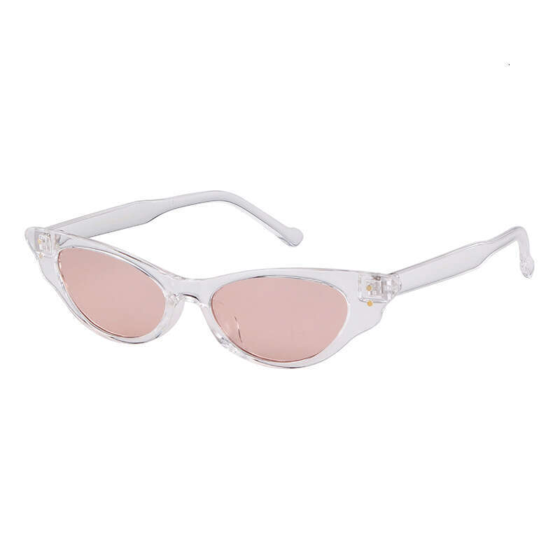 Luxurious Sunglasses Triangle Cat Eye Men Narrow Designer Sunglasses Versatile Frame Sun Glasses for Women Summer High-End Feel