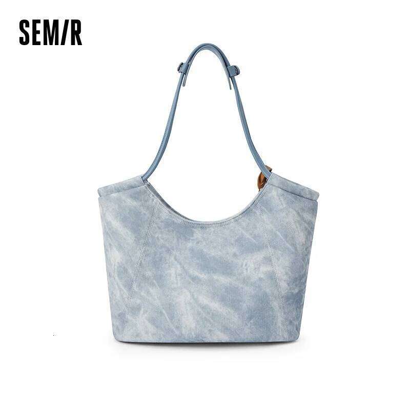 Semir Women Tote Large Capacity Commute Shoulder 2025 New Handbag Popular Underarm Bag Cartoon Print