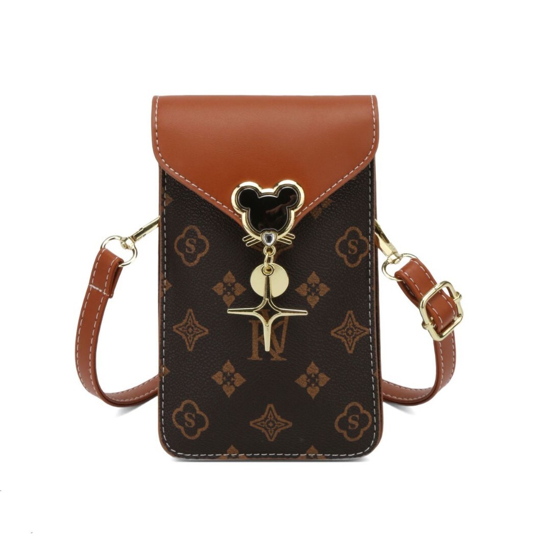 Free shipping designer Touchscreen Phone Bag for Women 2025 New Double-layer Mini Small Bag Coin Lightweight Shoulder Bag Crossbody Bag Women Bag