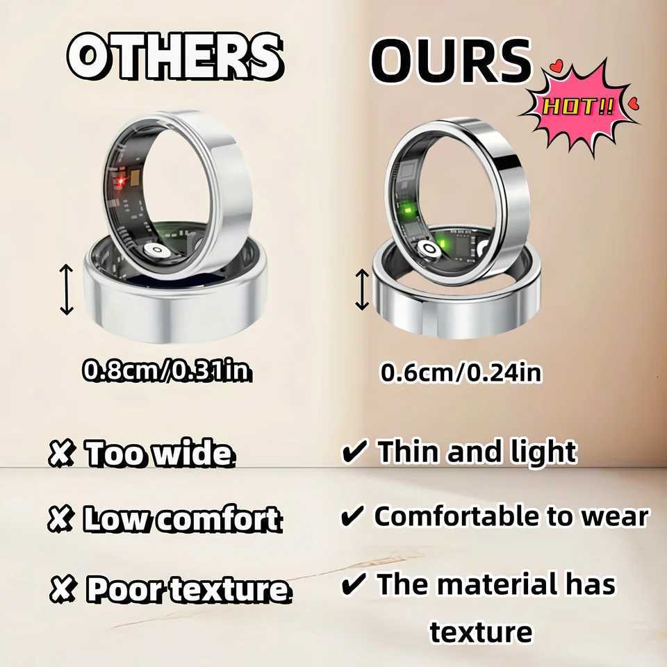 Bayanlar iin Akll Yzk oklu Modlar Spor Takibi Uyku zleme ve Uzun Pil mr Uygun gnlk yaam i seyahatleri ve geziler iin. An exquisite gift for ladies. W2