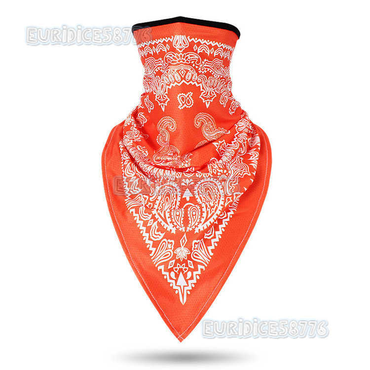 Trendy Headscarf Street Dance Fashion Paisley Mask Hip Hop Neck Gaiter Outdoor High Elasticity Pinhole Breathable Cycling H250819