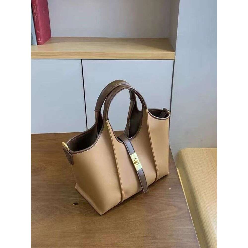 High-end Basket Canvas For Women 2024 New Large Capacity Handbag Tote Crossbody Commuter Bag